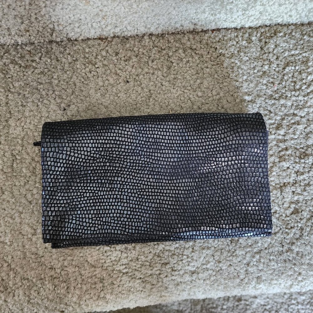 Latico Eloise Wallet Lizard Black
